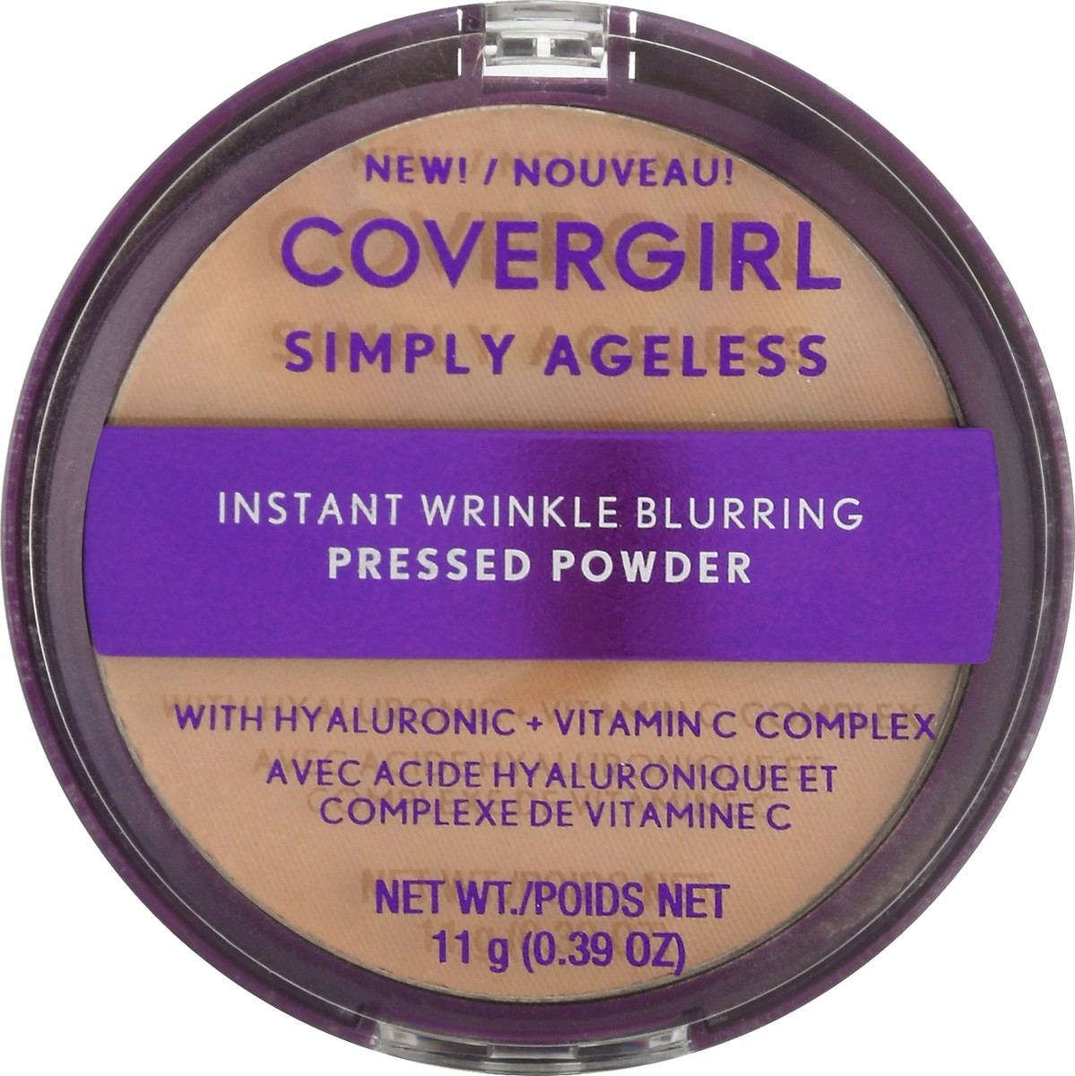 slide 4 of 12, Covergirl Simply Ageless Pressed Powder Classic Ivory, 11 g