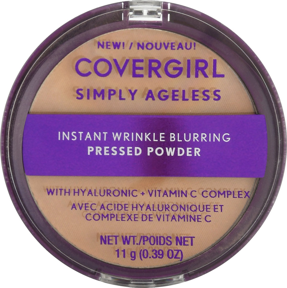 slide 3 of 12, Covergirl Simply Ageless Pressed Powder Classic Ivory, 11 g