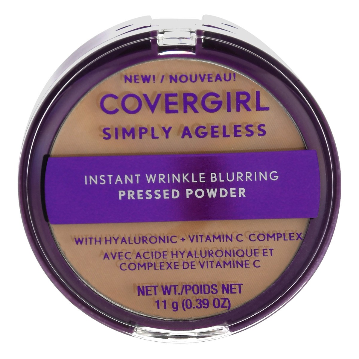 slide 12 of 12, Covergirl Simply Ageless Pressed Powder Classic Ivory, 11 g