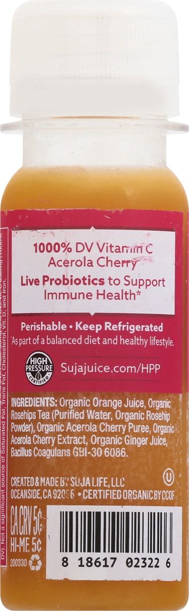 slide 5 of 9, Suja Juice Co Suja Organic Immunity Vitamin C Shot, 2 FL OZ., 2 fl oz