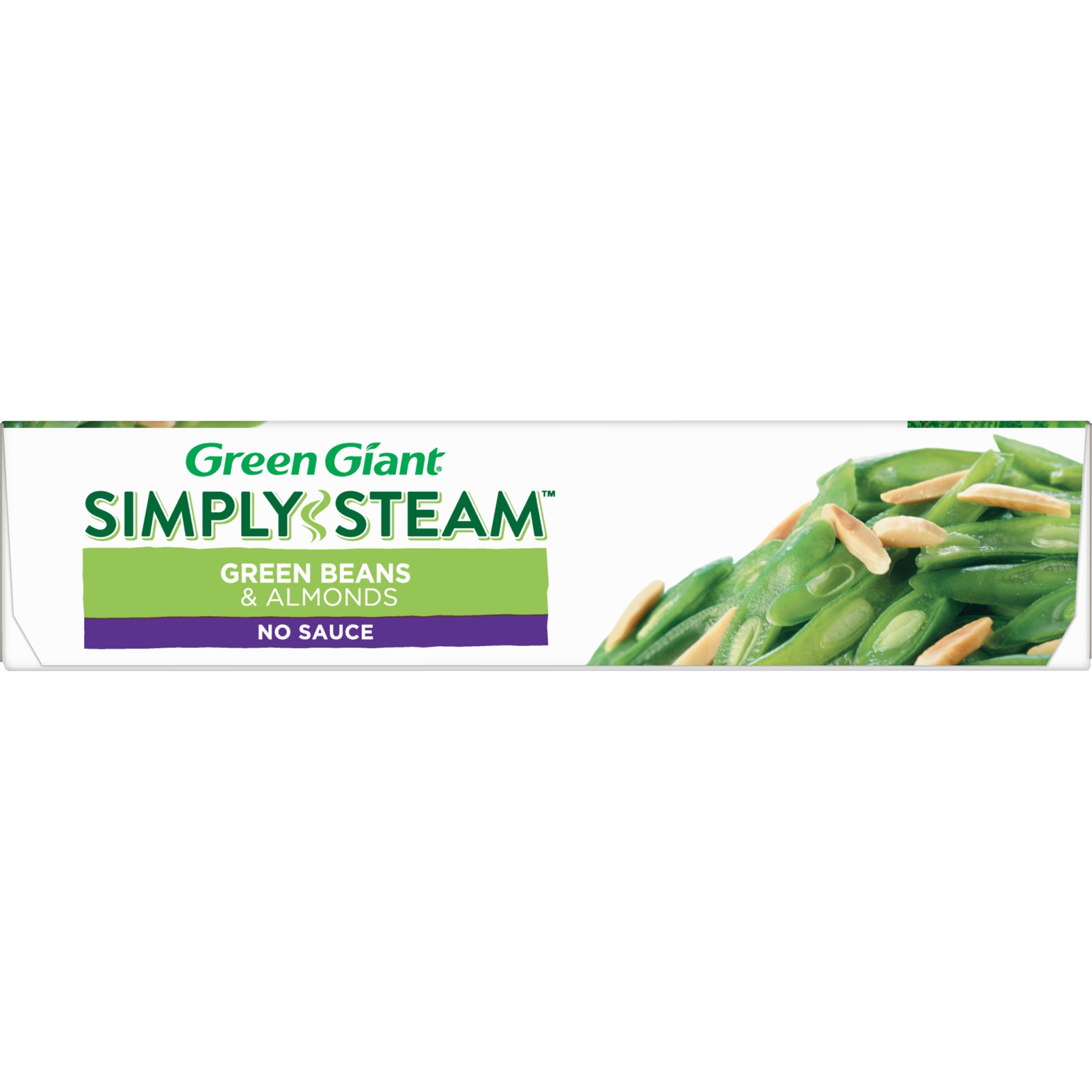 slide 5 of 8, Green Giant Simply Steam No Sauce Green Beans & Almonds 7.5 oz, 7.5 oz