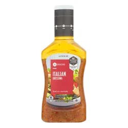 SE Grocers Italian Dressing No High Fructose Corn Syrup 16 Ounces
