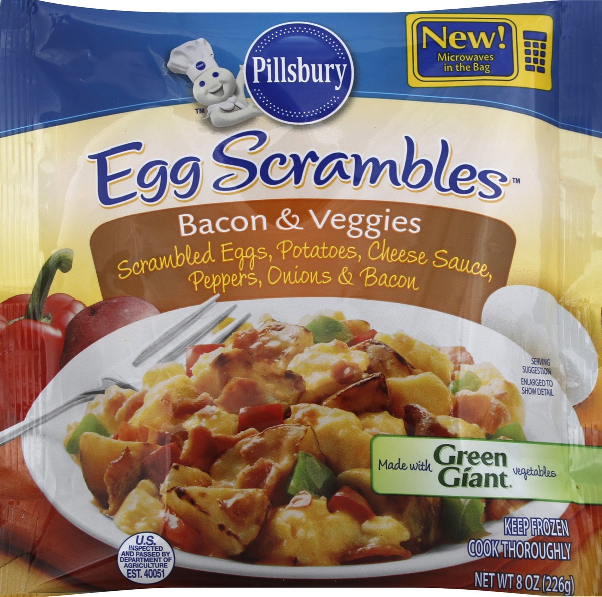 slide 4 of 6, Pillsbury Egg Scrambles 8 oz, 8 oz