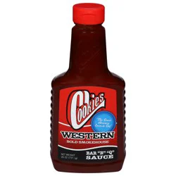 Cookies Western Bold Smokehouse Bar B Q Sauce - 26 oz