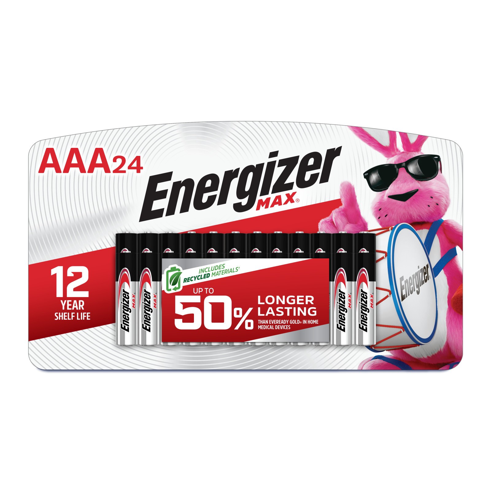slide 1 of 6, Energizer MAX Alkaline AAA Batteries ( 24 -Pack), 1 ct