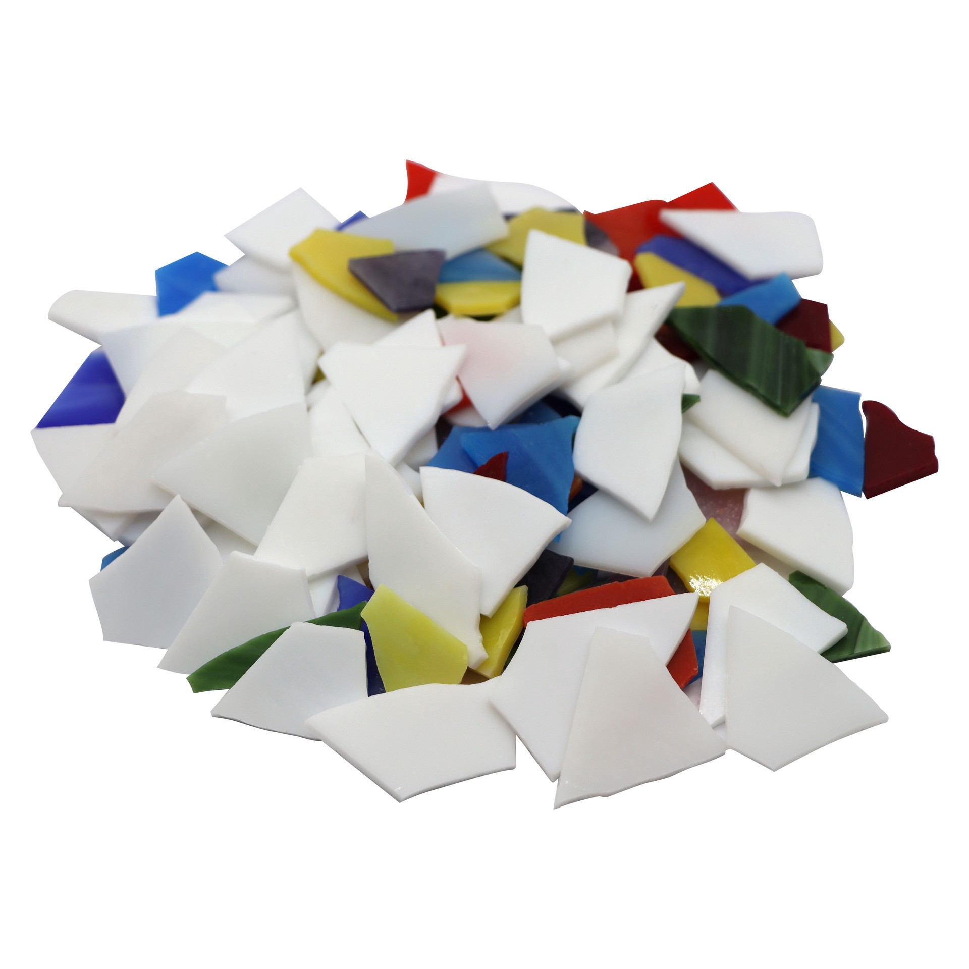 slide 4 of 4, 14" Round Rainbow Mosaic Tray Kit By Make Market, 14 in