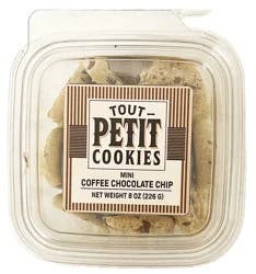 Tout Petit Mini Coffee Chocolate Chip Cookies