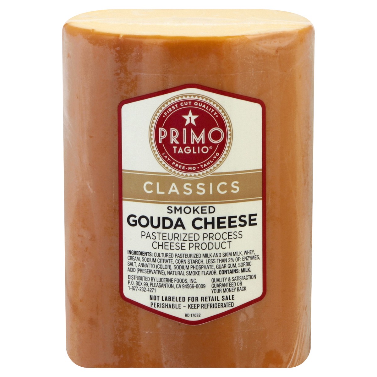 slide 3 of 7, Primo Taglio Classics Cheese Smoked Gouda, per lb