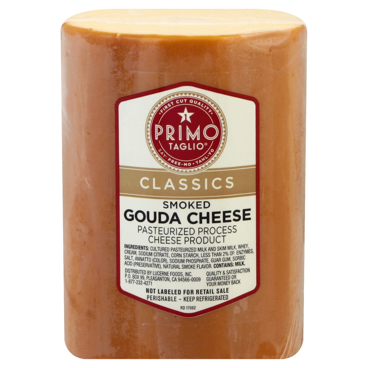 slide 6 of 7, Primo Taglio Classics Cheese Smoked Gouda, per lb