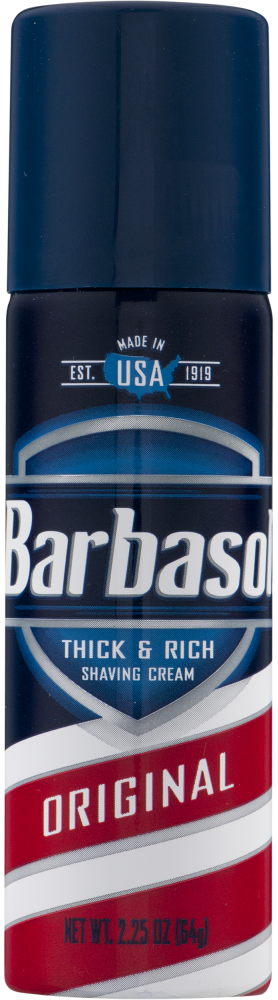 slide 1 of 1, Barbasol Thick and Rich Original Shaving Cream, 2.25 oz