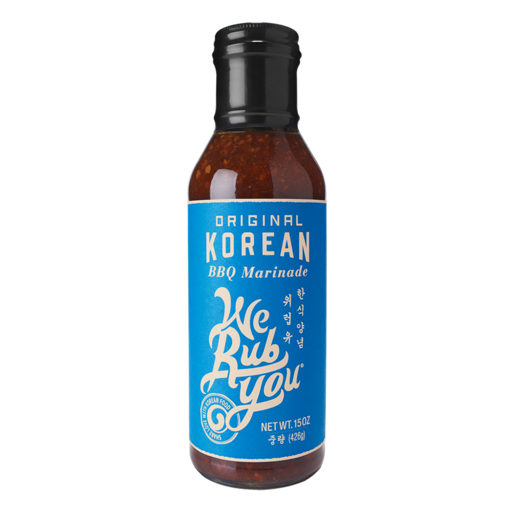 slide 1 of 1, We Rub You BBQ Marinade Original Korean, 15 oz