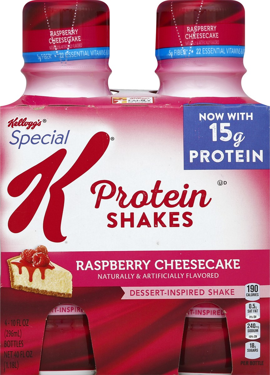 slide 1 of 8, Kellogg's Protein Shakes 4 ea, 4 ct