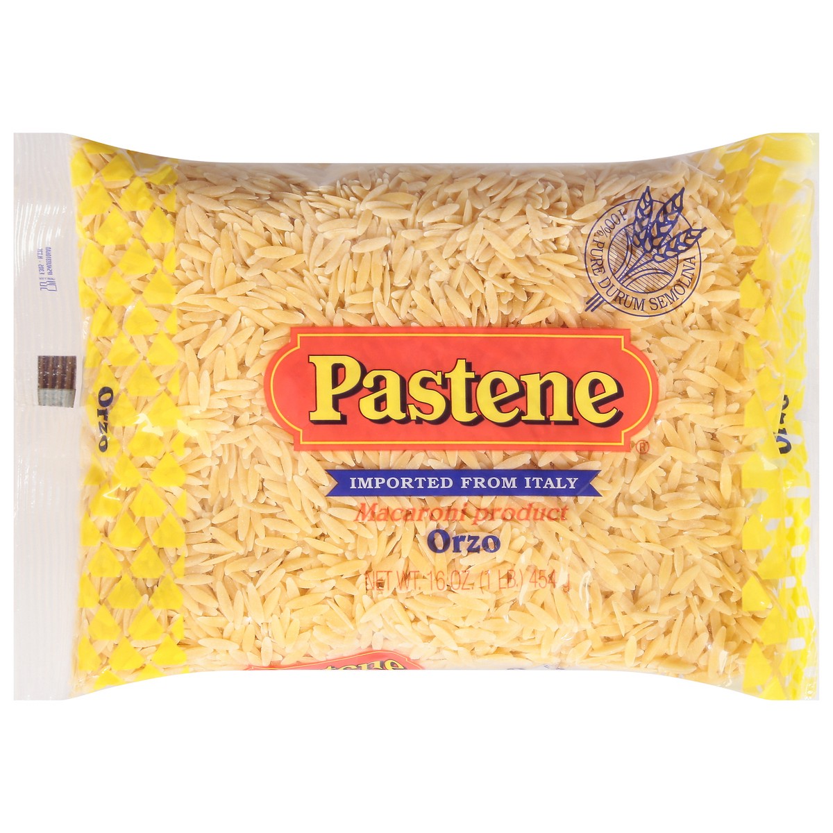 slide 1 of 14, Pastene Pasta Orzo Italian - 16 Oz, 16 oz