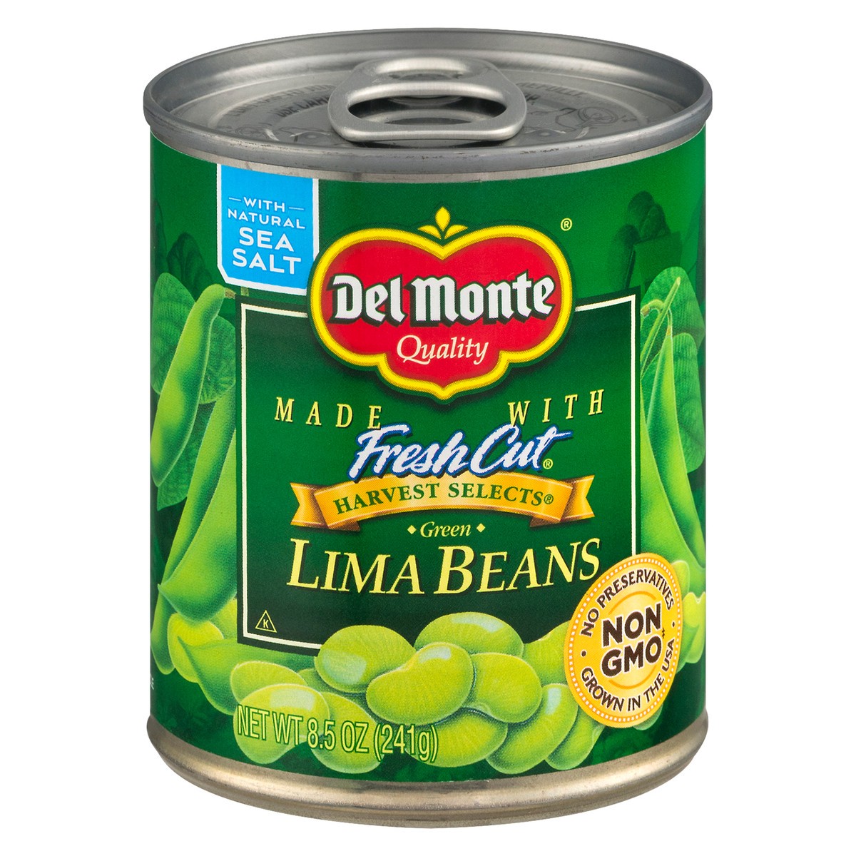 slide 1 of 9, Del Monte Fresh Cut Green Lima Beans, 