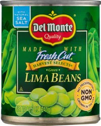 Del Monte FreshCut Green Lima Beans 8.5 oz