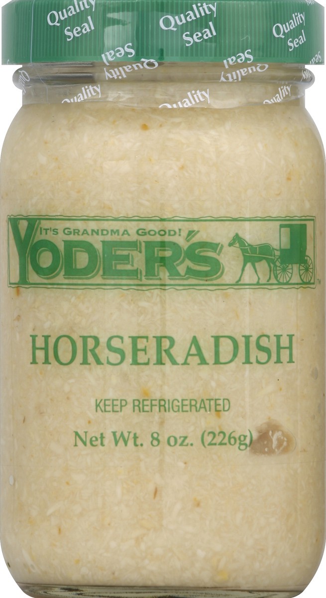 slide 2 of 3, Yoder's Horseradish 8 oz, 8 oz