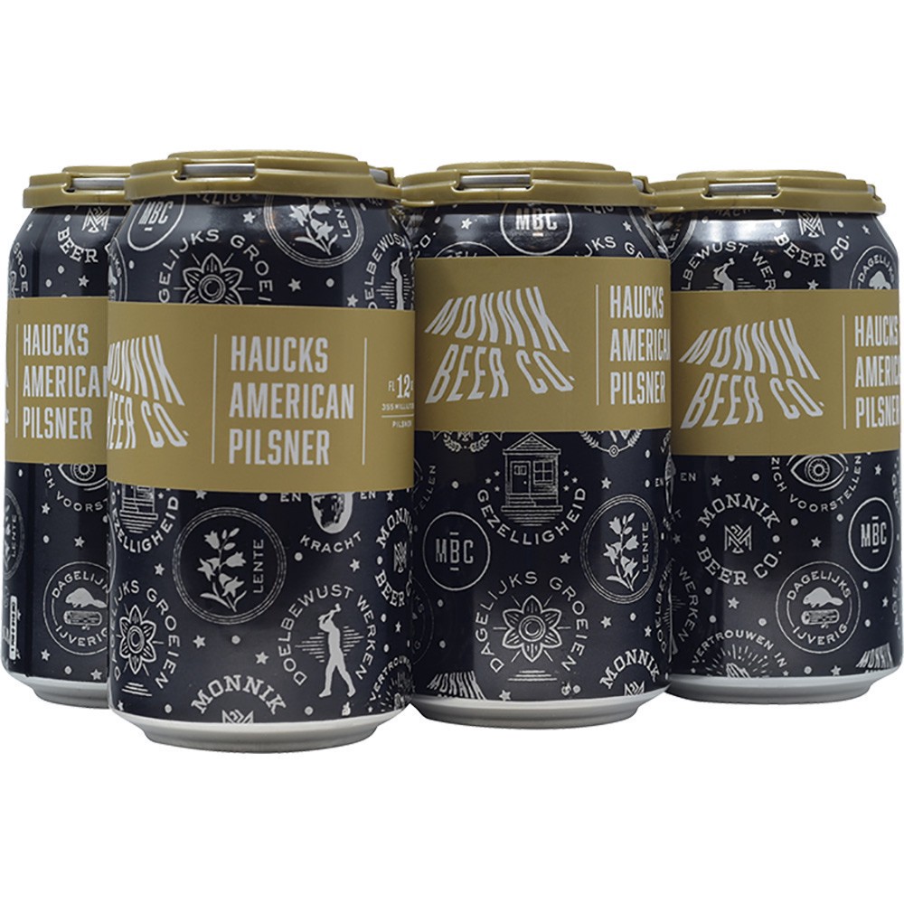 slide 1 of 1, Monnik Hauck's American Pilsner, 6 ct; 12 oz