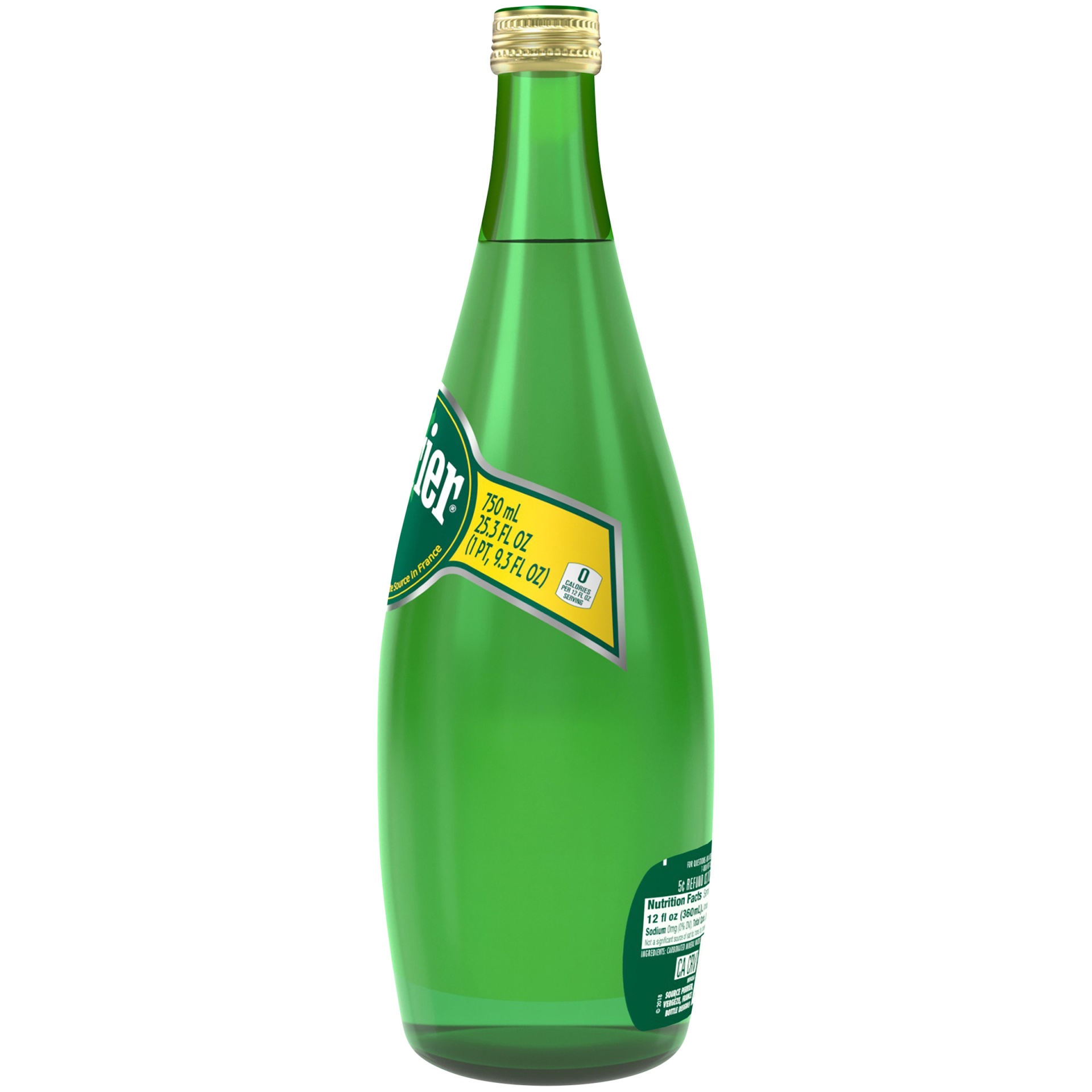 slide 2 of 6, Perrier Sparkling Water Glass Bottle, 25.3 oz