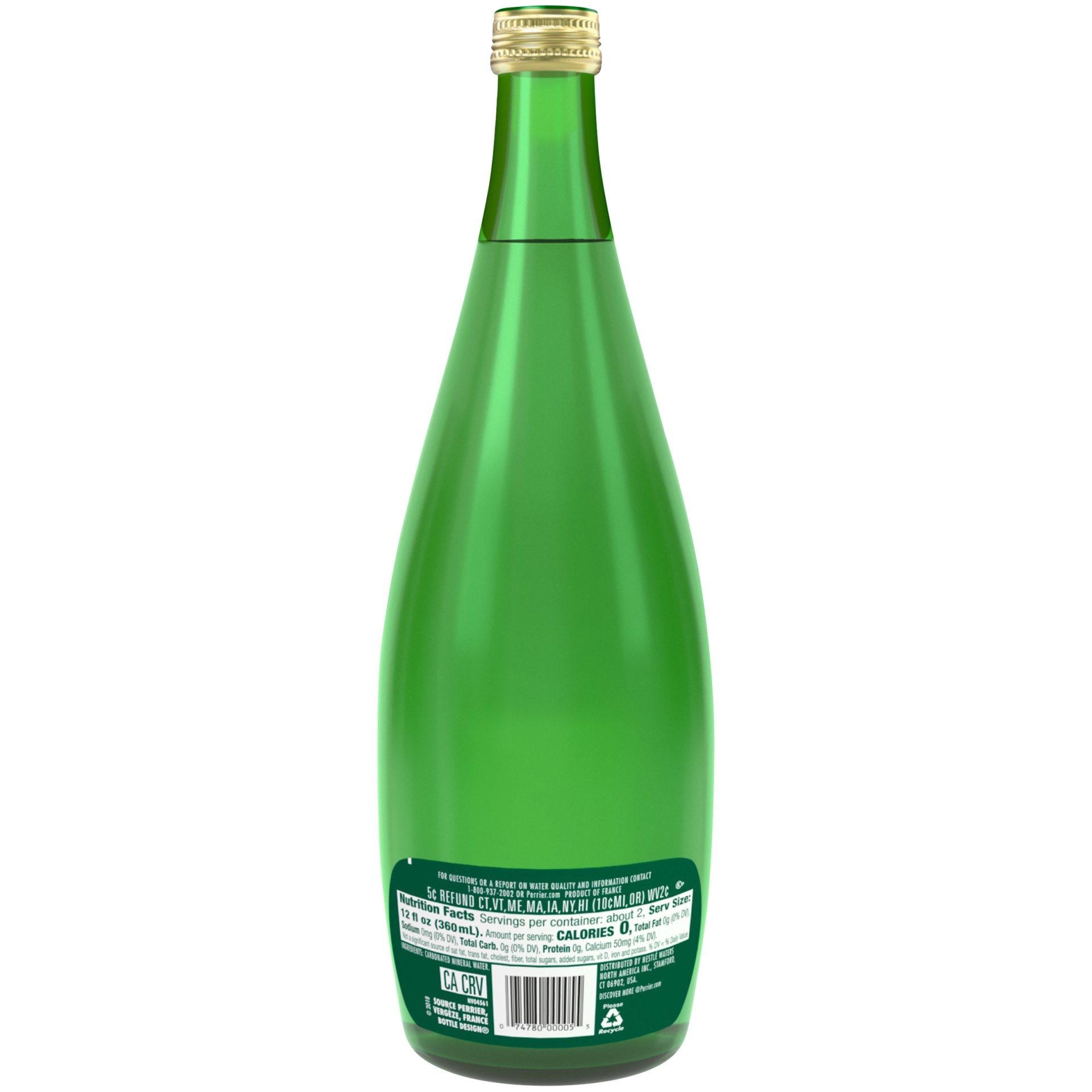 slide 4 of 6, Perrier Sparkling Water Glass Bottle, 25.3 oz