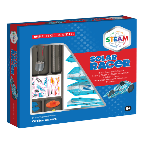 slide 1 of 7, Scholastic Steam Solar Racer Activity Kit, Grades 2 To 5, 1 ct