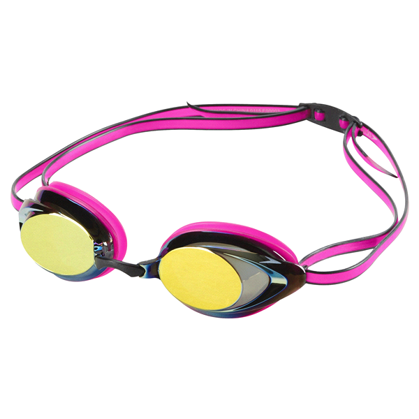 slide 1 of 1, Speedo Adult Vanquisher 2.0 Mirror Goggle, Magenta, 1 ct