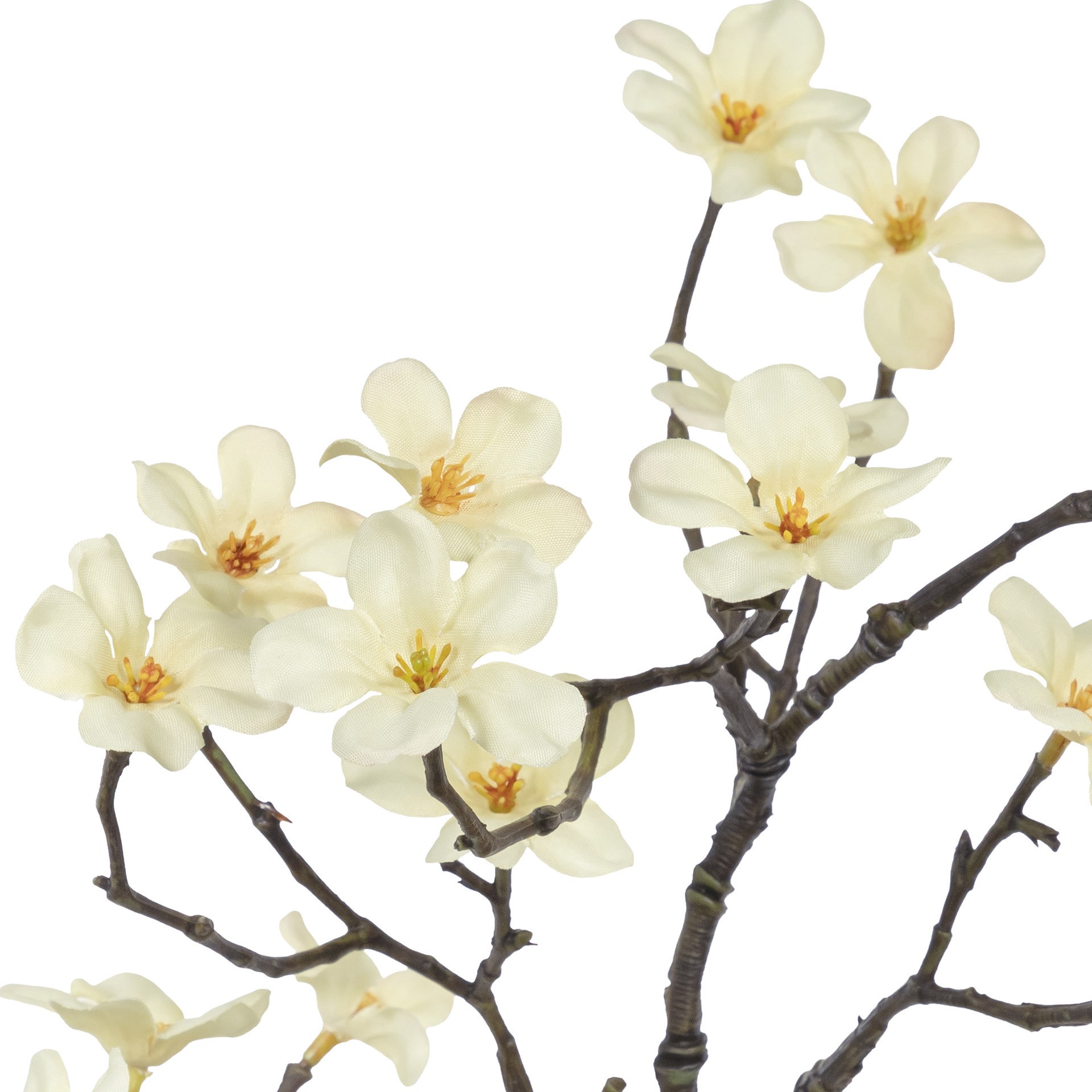 slide 3 of 3, 33" Light Yellow Cherry Blossom Stem By Ashland, 12 in x 7 in x 33 in