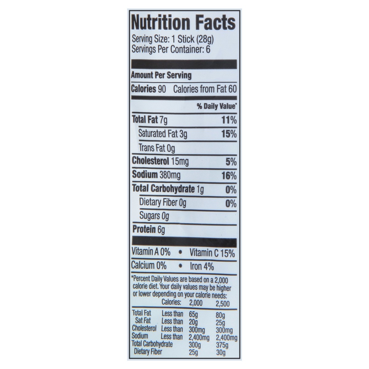 slide 7 of 12, Vermont Smoke & Cure Original Beef & Pork Sticks 6 - 1.0 oz Sticks, 6 ct