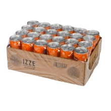 slide 1 of 1, Izze Sparkling Clementine Juice, 24 ct