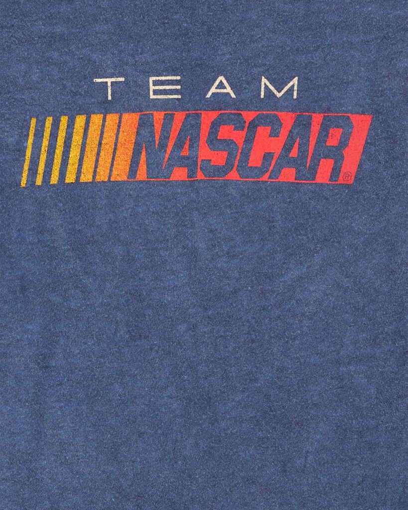 slide 2 of 4, Oshkosh Kid Nascar Graphic Tee Navy 4, 1 ct