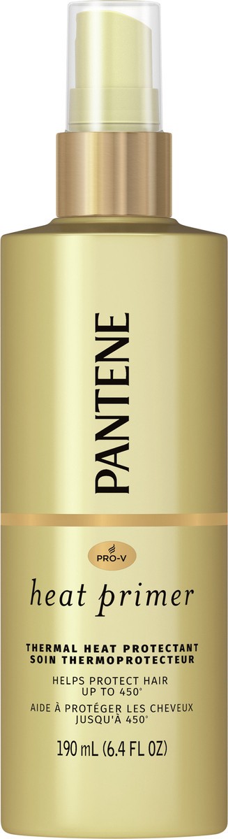 slide 4 of 6, Pantene Pro-V Nutrient Boost Heat Primer Thermal Heat Protection Pre-Styling Spray, 6.4 fl oz, 6.4 oz