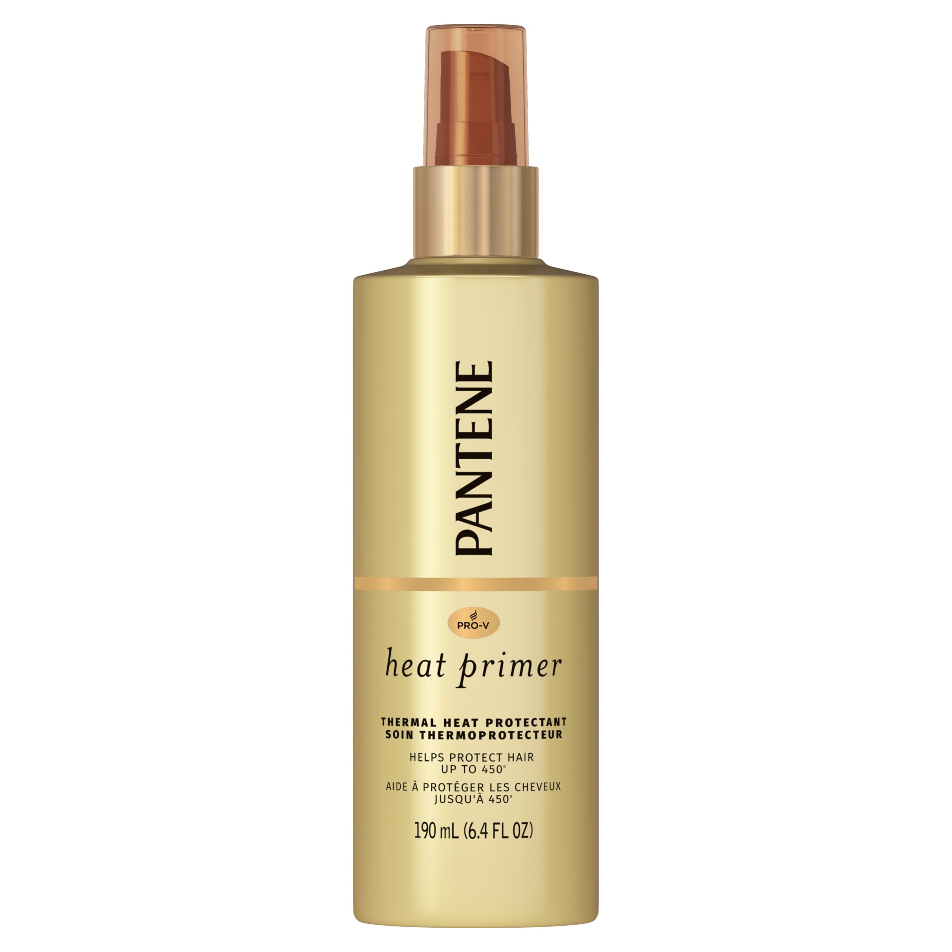 slide 1 of 4, Pantene Pro-V Nutrient Boost Heat Primer thermal Heat Protection Pre-Styling, 6.4 oz