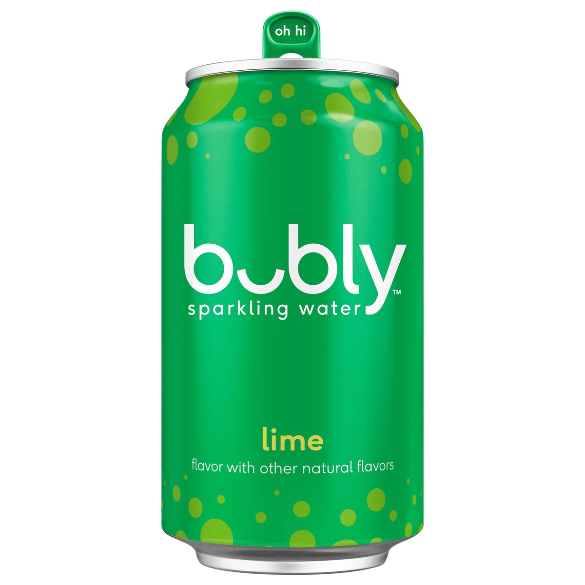 slide 1 of 4, bubly Sparkling Water Lime - 12 fl oz, 12 fl oz