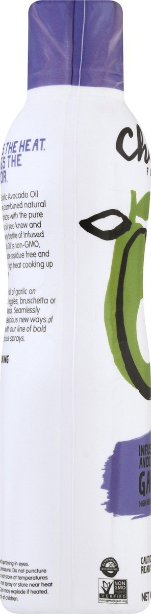 slide 2 of 13, Chosen Foods Infused Garlic Avocado Oil Spray 4.7 oz, 4.7 oz