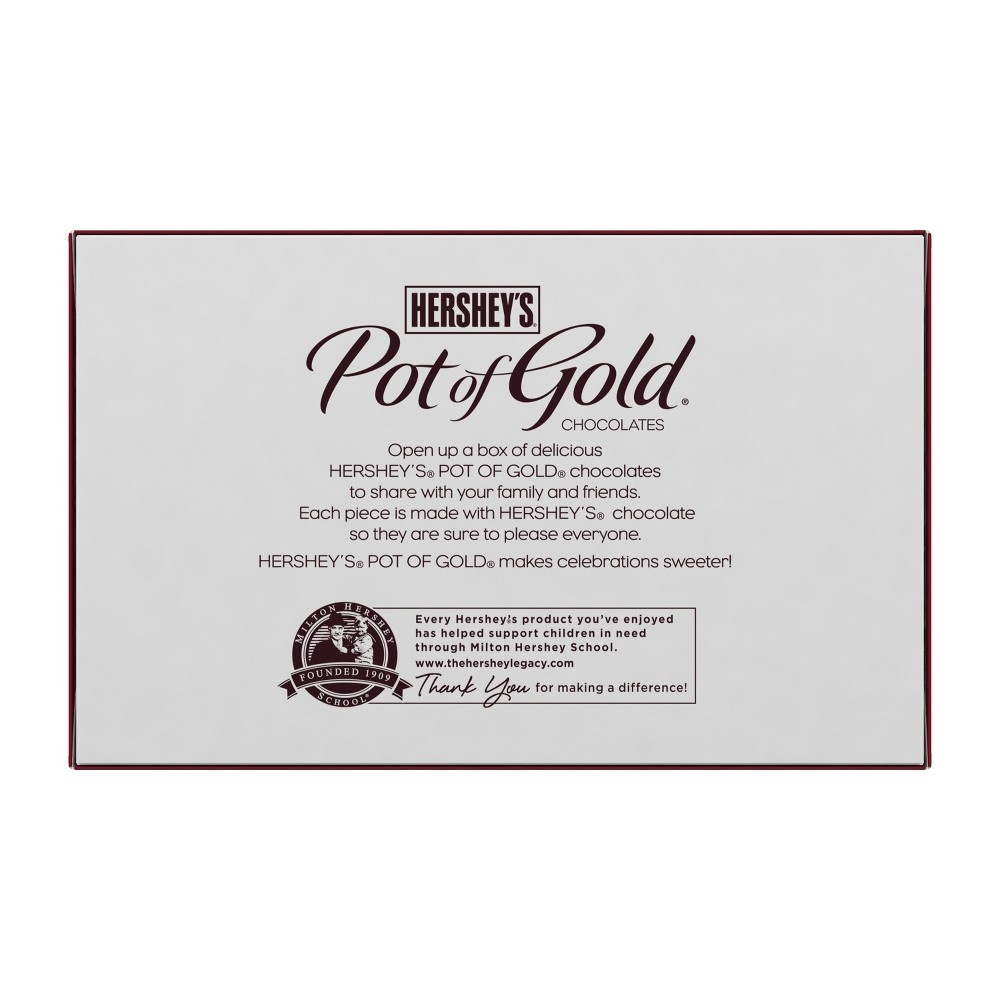 slide 4 of 4, Hershey's Premium Collection Pot Of Gold Holiday Candy, 10 oz