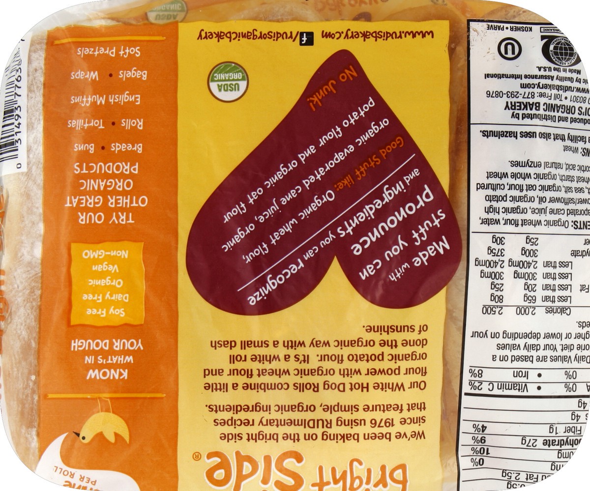 slide 4 of 8, Rudi's Hot Dog Rolls 12 oz, 12 oz