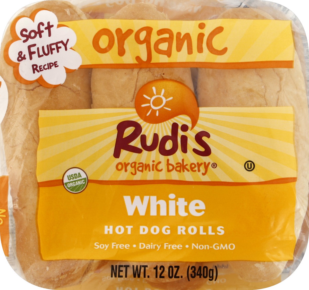 slide 8 of 8, Rudi's Hot Dog Rolls 12 oz, 12 oz