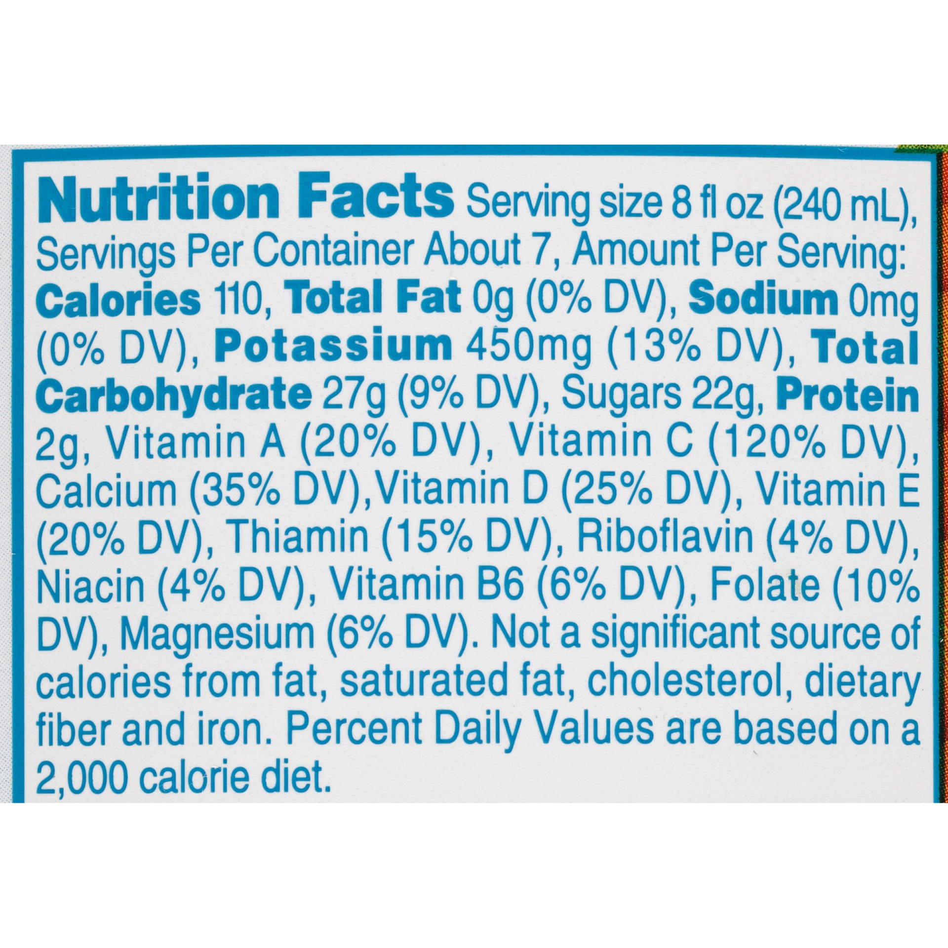 slide 7 of 8, Tree Ripe Oj Calcium, 52 oz