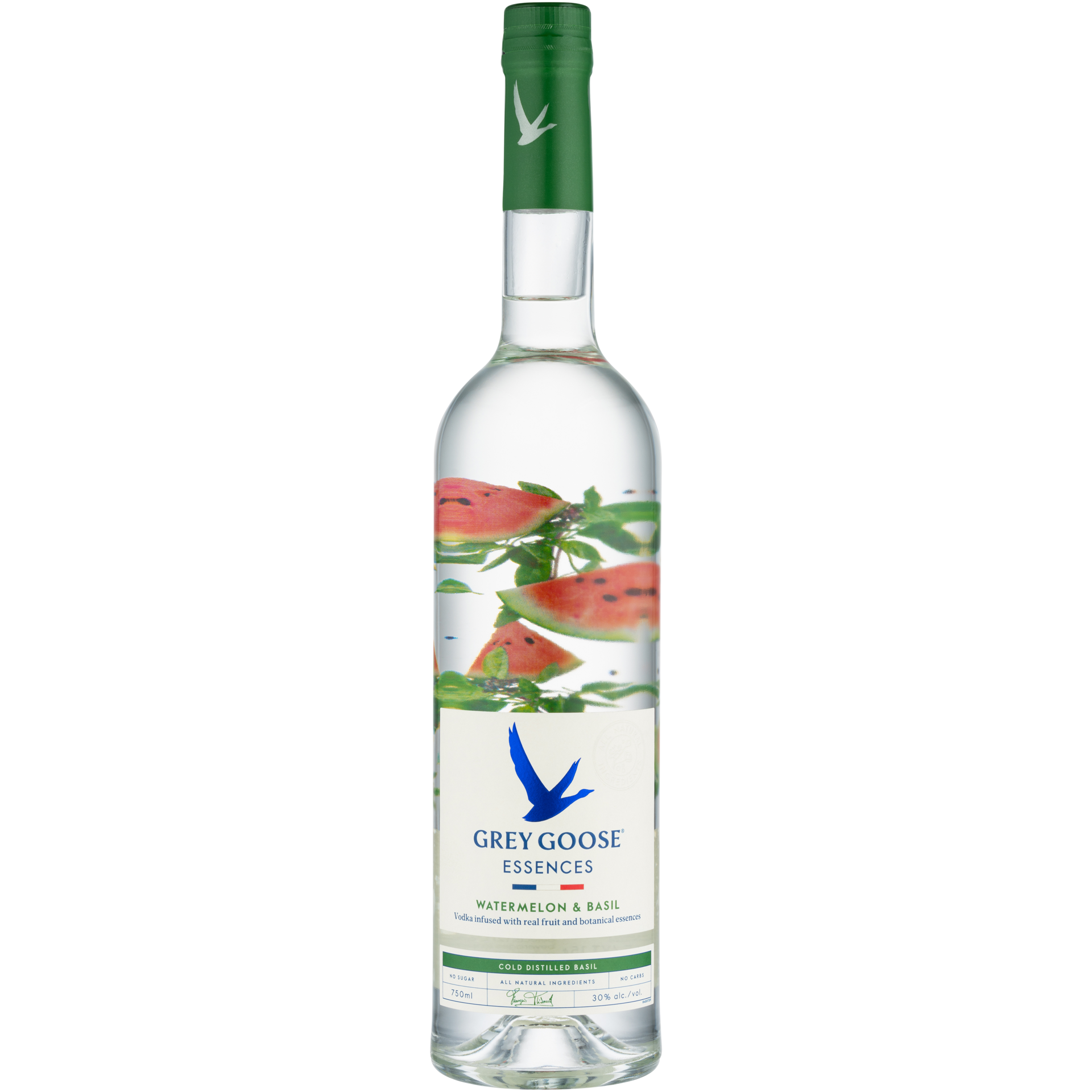 slide 5 of 5, Grey Goose Essences Watermelon & Basil Vodka 750 ml, 750 ml