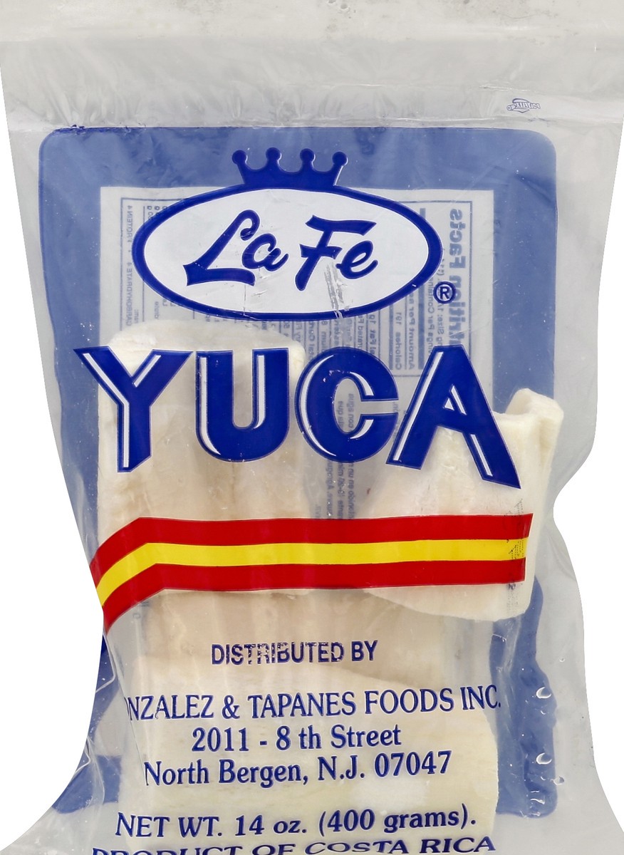 slide 1 of 6, La Fe Yuca 14 oz, 14 oz