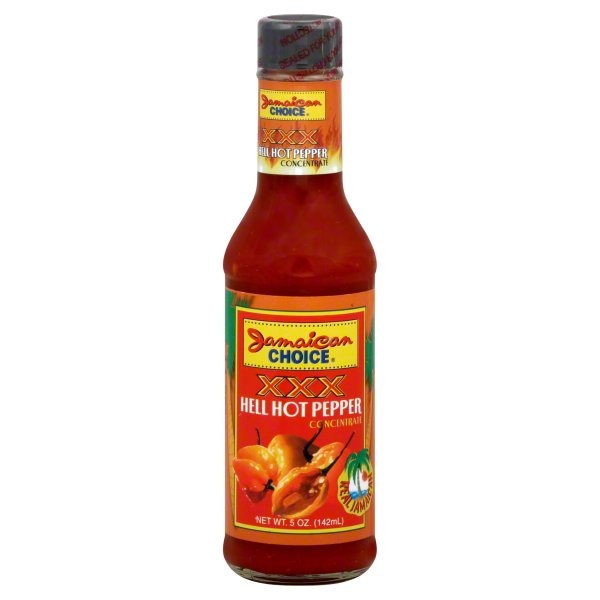slide 1 of 1, Jamaican Choice Hell Hot Sauce, 5 oz