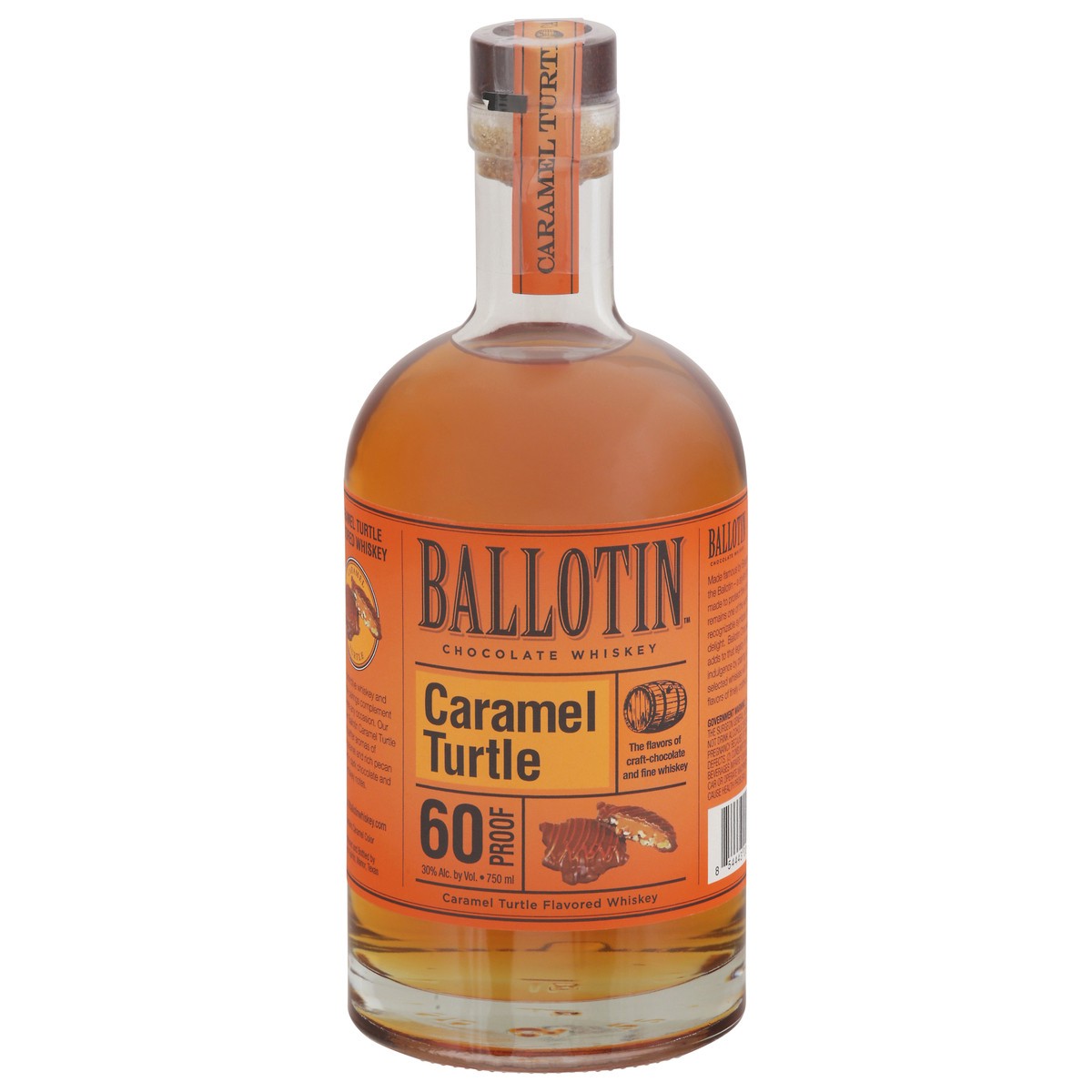 slide 5 of 12, Ballotin Caramel Turtle Chocolate Whiskey 750 ml, 750 ml