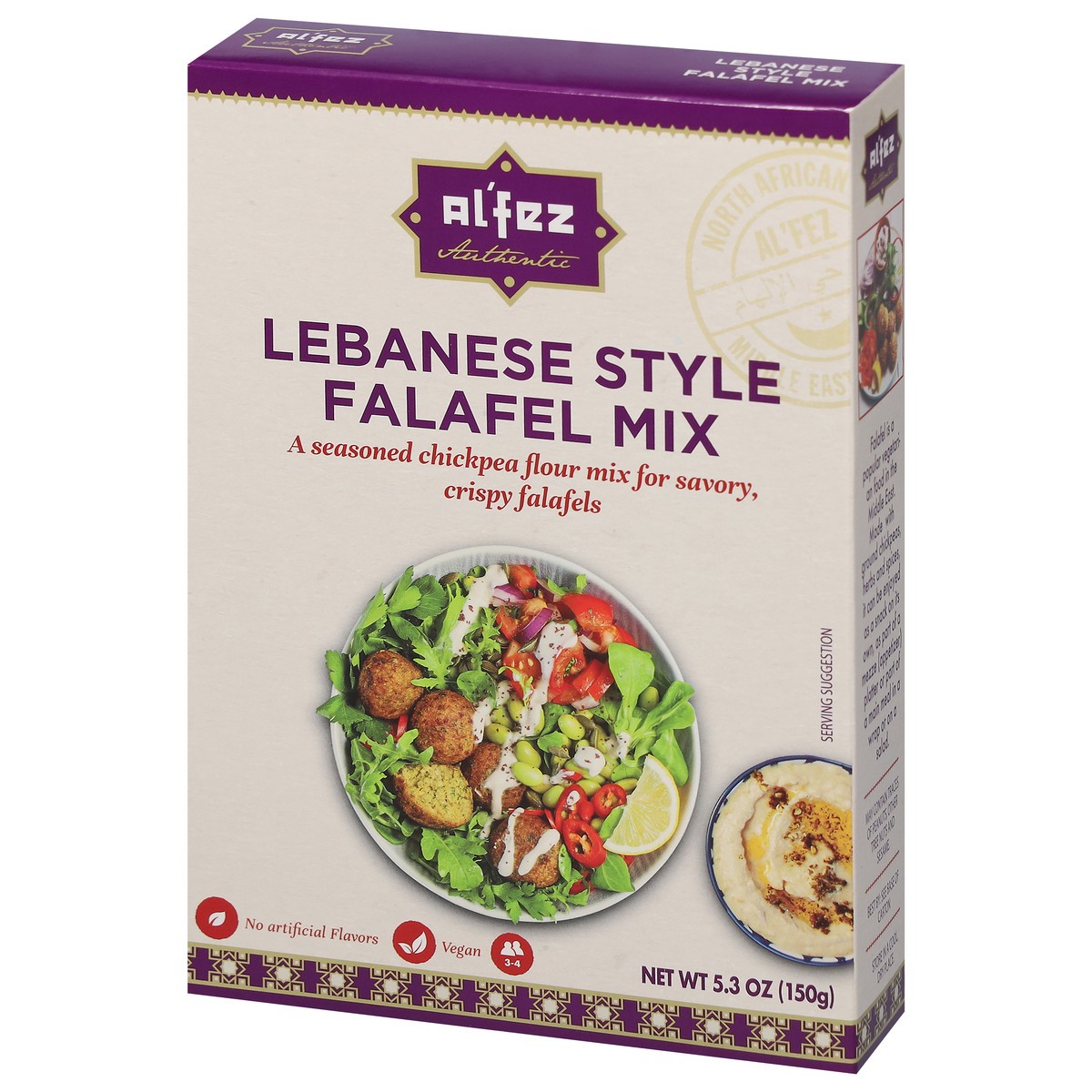 slide 3 of 9, Al'Fez Lebanese Style Falafel Mix - 5.3 oz, 5.3 oz