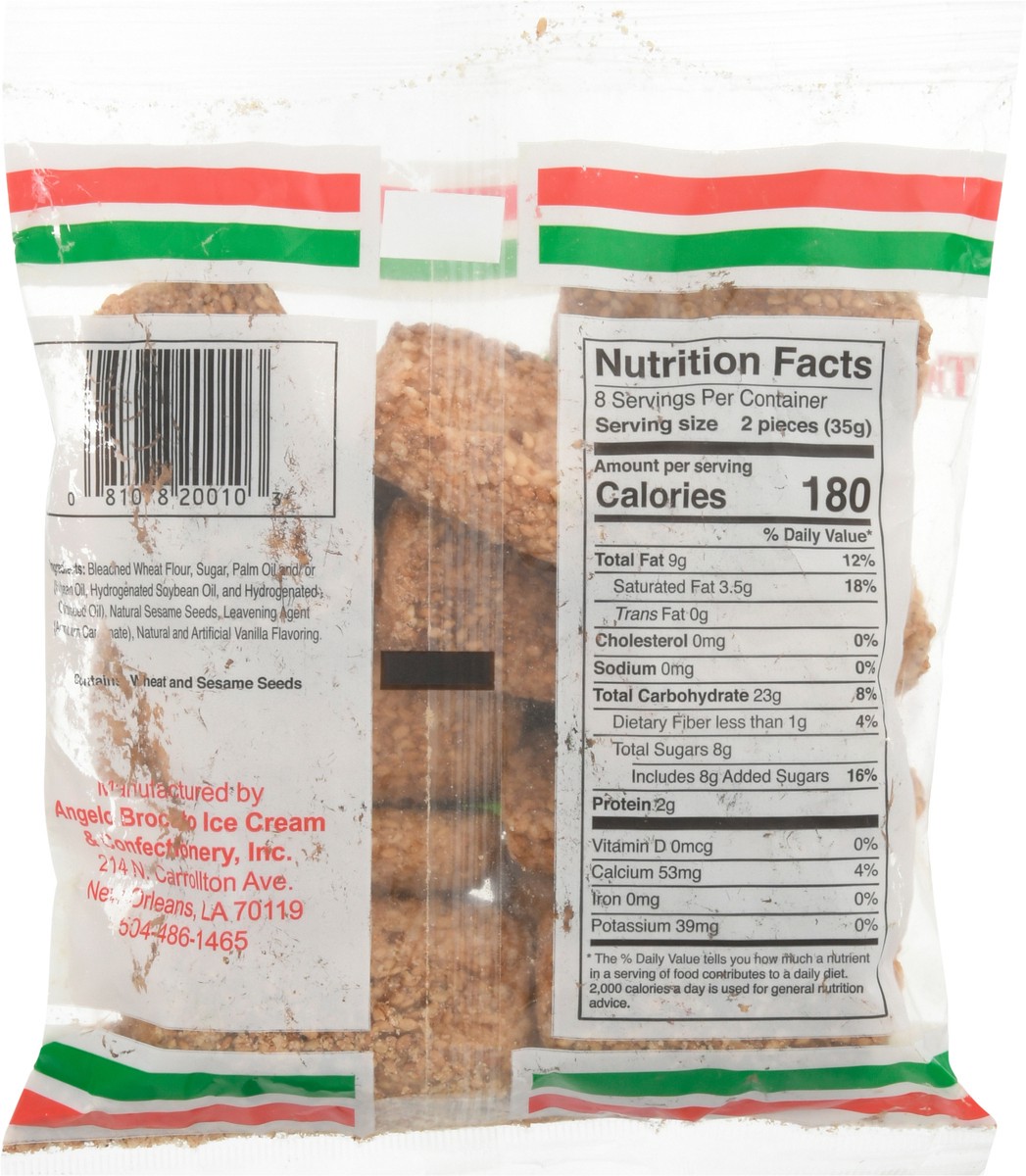 slide 11 of 14, Angelo Brocato Biscotti Regina 10 oz, 1 ct