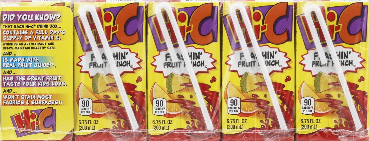 slide 3 of 6, Hi-C Fruit Punch - 10 ct, 10 ct