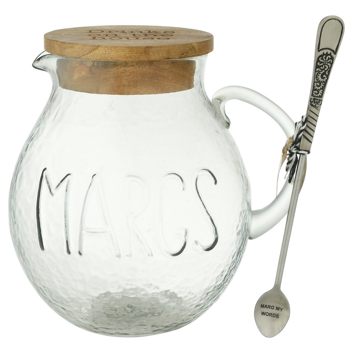 Drink Glass Pitcher, Mud Pie