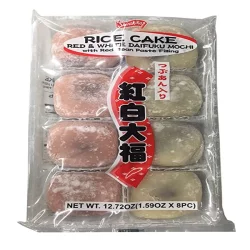 Shirakiku Red & White Rice Cakes
