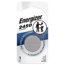 Energizer 2450 Lithium Coin Battery, 1 Pack