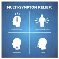 slide 11 of 25, Nighttime Cold & Flu Relief, Pain Reliever, Fever Reducer, Cough Suppressant, Antihistamine, Cherry Flavor, 12 oz