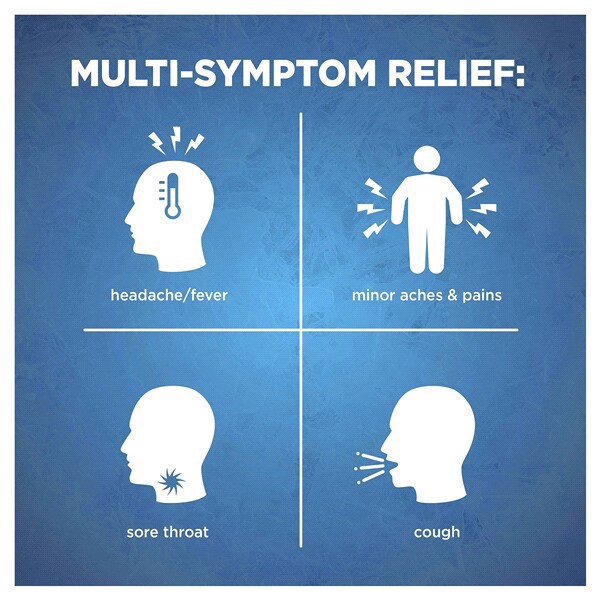 slide 5 of 25, Nighttime Cold & Flu Relief, Pain Reliever, Fever Reducer, Cough Suppressant, Antihistamine, Cherry Flavor, 12 oz