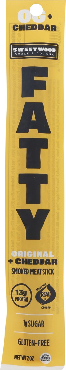 slide 9 of 13, Fatty Og + Cheddar, 2 oz